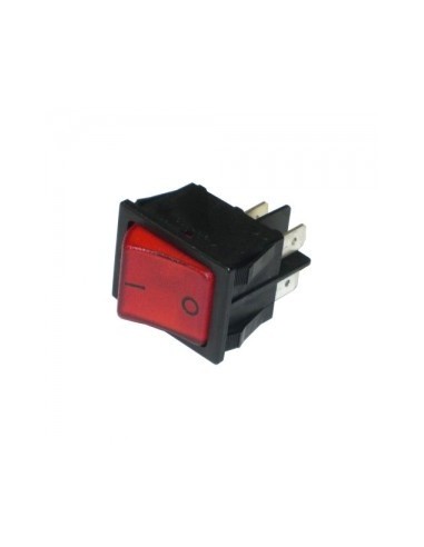 Red Neon Rocker Switch - NE14 Used on : CS4G (Pre 23036763)